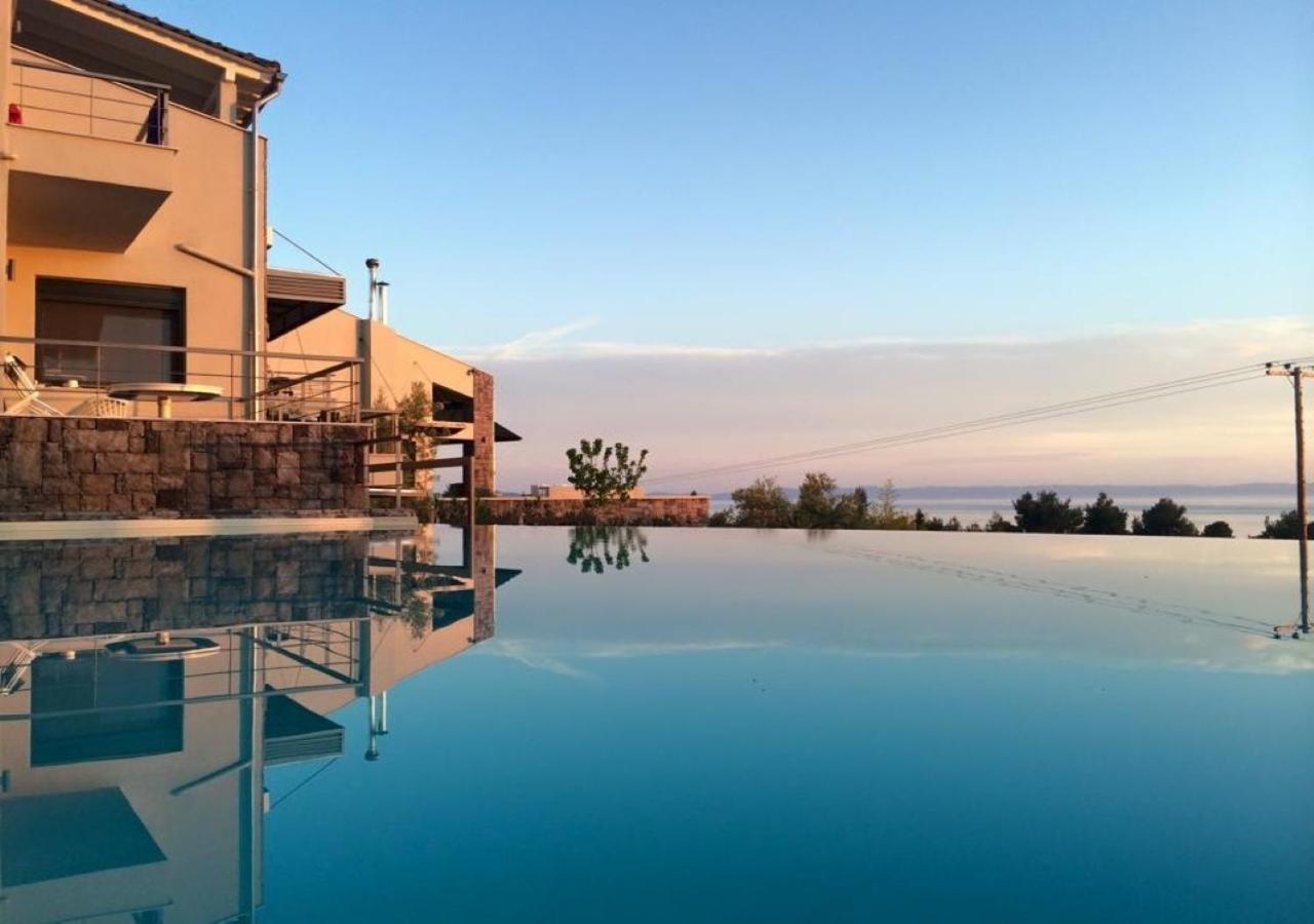 Olivia Estate Villa With Private Swimming Pool Elia Nikitis Exterior foto