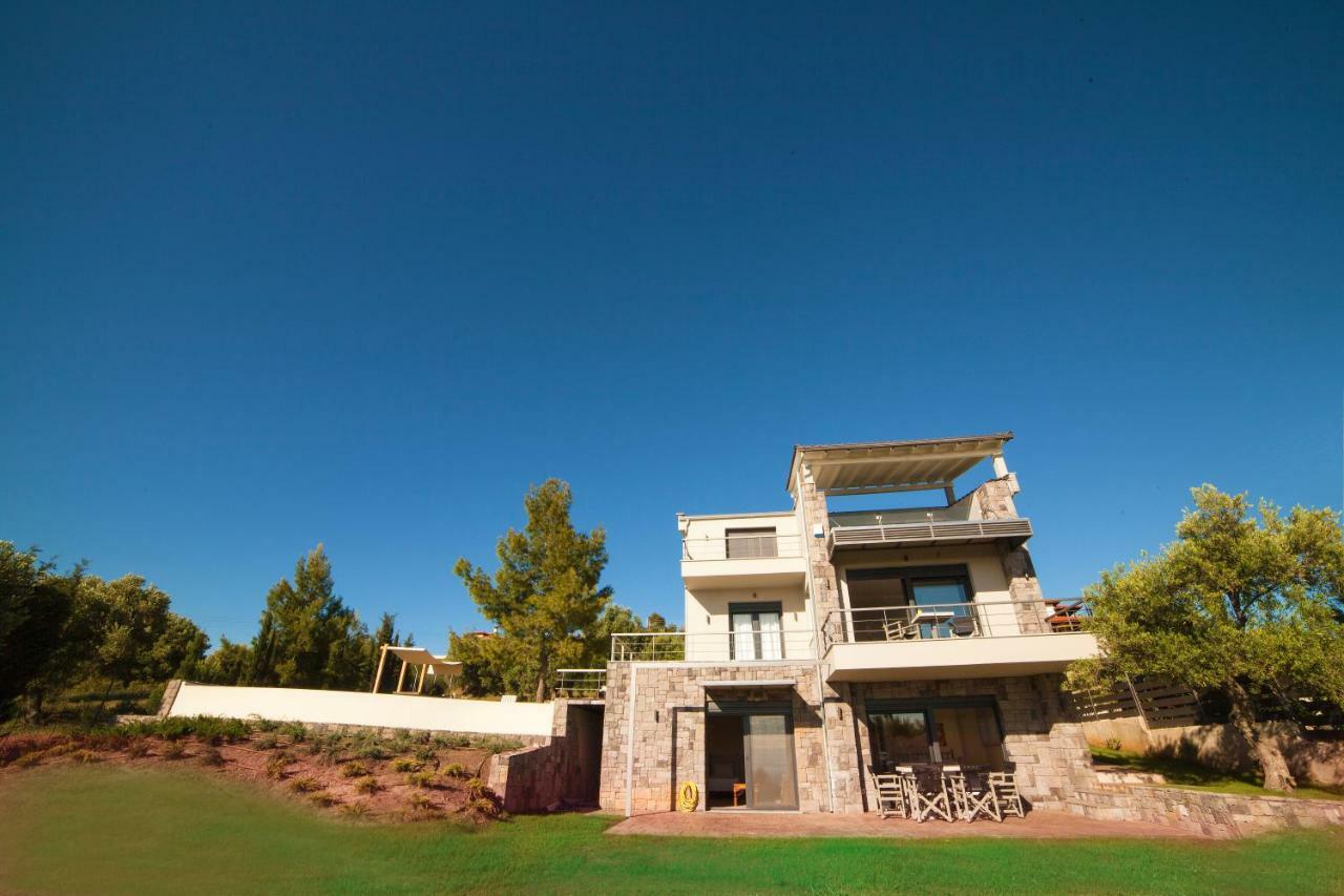 Olivia Estate Villa With Private Swimming Pool Elia Nikitis Exterior foto