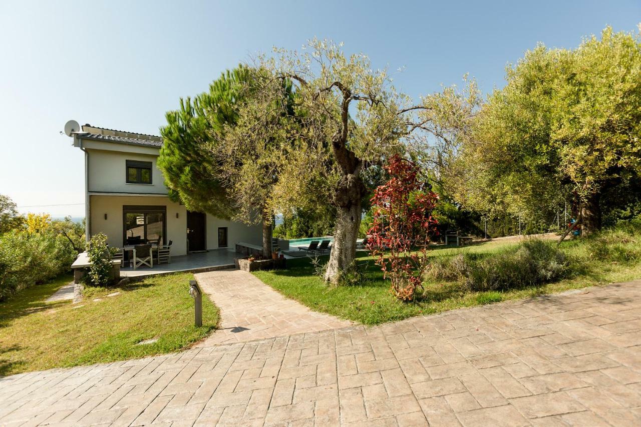 Olivia Estate Villa With Private Swimming Pool Elia Nikitis Exterior foto