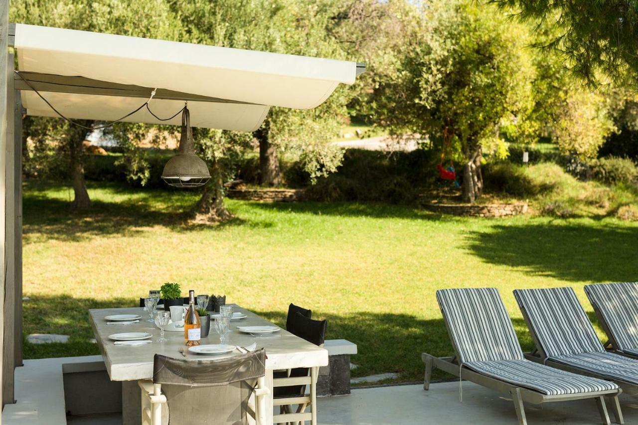 Olivia Estate Villa With Private Swimming Pool Elia Nikitis Exterior foto