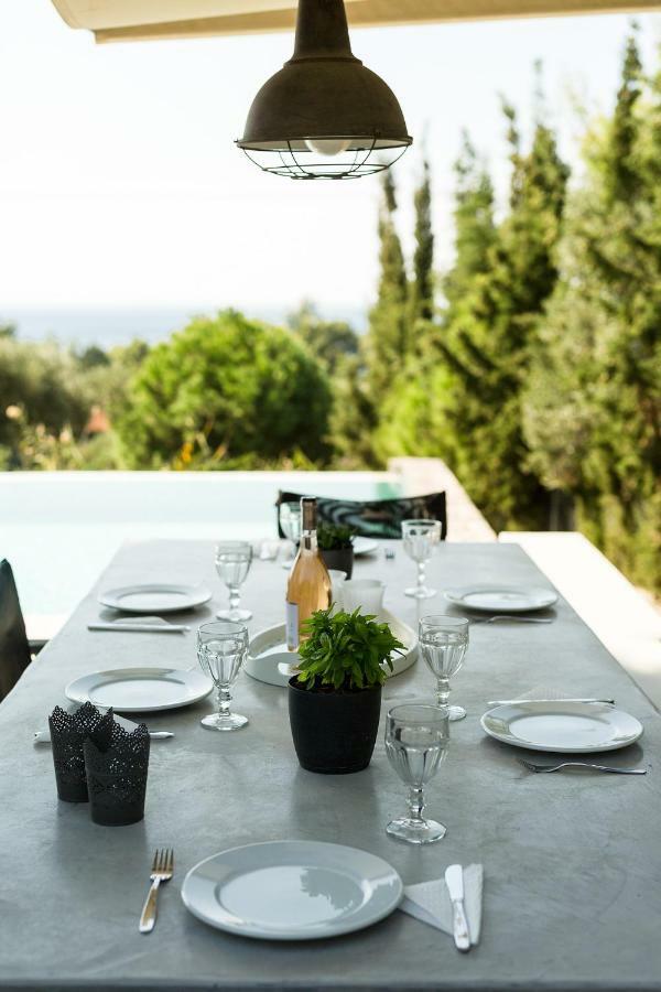 Olivia Estate Villa With Private Swimming Pool Elia Nikitis Exterior foto