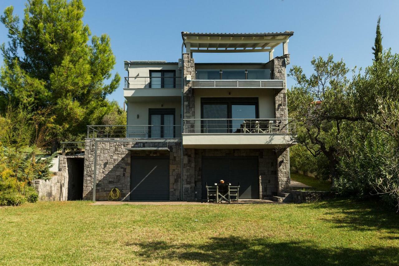 Olivia Estate Villa With Private Swimming Pool Elia Nikitis Exterior foto